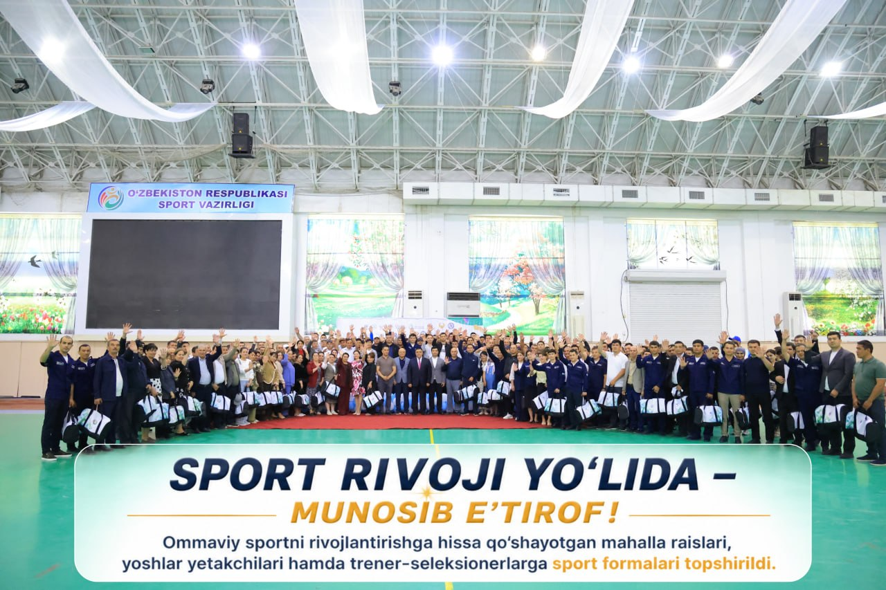 Mahallalarda sport rivojiga hissa qo‘shayotganlar e’tirof etildi